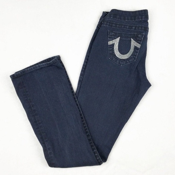 True Religion Denim - True Religion Boot Cut Jeans Dark Wash Denim Sz 26